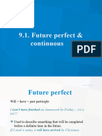 9.1. Future Perfect Continuous
