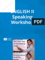SpeakingWorkshop EnglishII