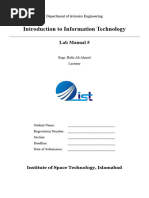 Manual 5 - Input, Output Function, Variables & Datatypes