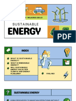 Energy Transformation Assessment Activity Quiz Presentation in Light Blue Light Green Light Yellow Lined Style