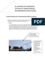 Causas de Roturas de Los Termotanque Solares