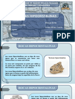 Rocas Hipocristalinas