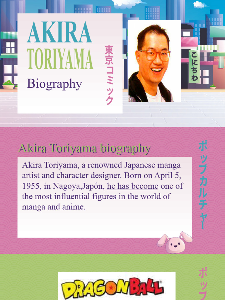AKIRA TORIYAMA BIOGRAPHY BOOK visual data 3