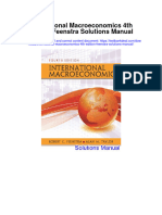 International Macroeconomics 4th Edition Feenstra Solutions Manual