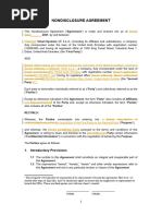 Task 1 - Model Answer - Corporate M&a - NDA (Mark-Up)