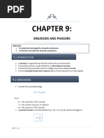 Chapter 9 - Sinusoids and Phasors