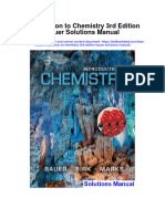 Introduction To Chemistry 3rd Edition Bauer Solutions Manual