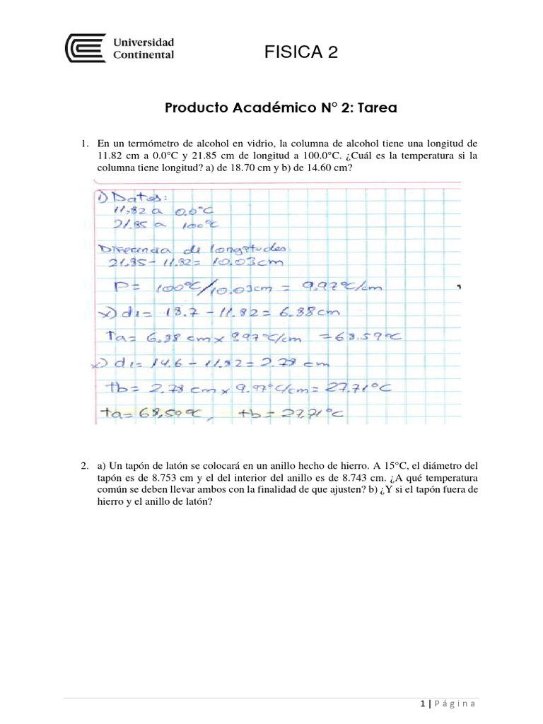 PA2 Fisica | PDF