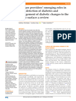 9 Eye Care Providers' Emerging Roles in Early Detection of Diabetes and Management of Diabetic Changes To The Ocular Surface A Review