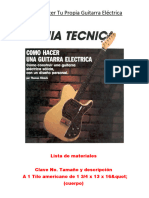 Como Hacer Tu Propia Guitarra Eléctrica