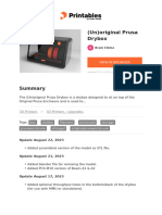 Unoriginal Prusa Drybox