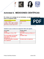 Actividad 5. Mediciones Científicas.