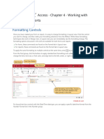 Skill 4.11 Formatting Controls