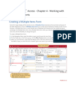 Skill 4.2 Creating A Multiple Items Form