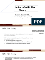 6 Introduction To Traffic Flow Theory