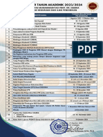 Kalender Akademik Fkip Gasal Ta. 2023-2024