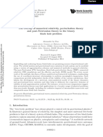 Reading: September 10, 2014 15:12 WSPC/S0218-2718 142-IJMPD 1430022