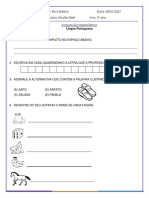 Avaliação Diagnótica 5º Ano