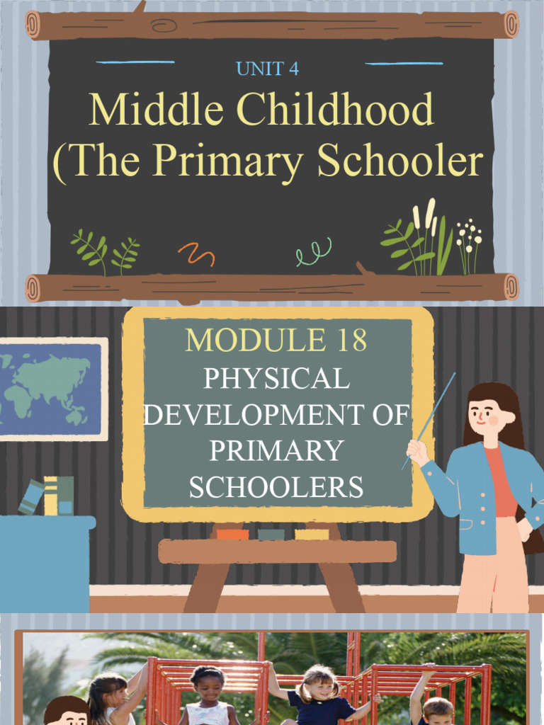 Unit 4 Middle Childhood PDF Thought Logic