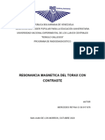 RMN DE TORAX CON CONSTRASTE. Mercedes Reyna