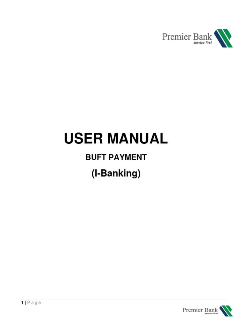 IBanking PDF Personal Identification Number Login