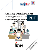 Araling Panlipunan: Ang Ugnayan NG Pamilihan at Pamahalaan
