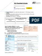 AET Students PROFILE Checklist - 86191