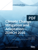Climate Change Mitigation and Adaptation-ZEMCH 2016