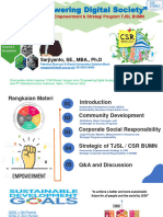 MasYanto - Presentasi CSR Stories Olahkarsa 2022