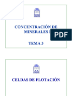 Concentración de Minerales I - Tema 3