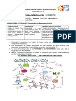 Tarea Autentica N 01 La Quimica Organica Tercer Ano IV Bimestre 2023 Eda 4