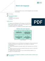 Matriz de Impacto