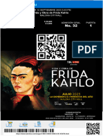 Entrada Vida y Obra de Frida Kahlo Robinson Rivera