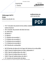 Diagram Autodata Volkswagen GOL VI
