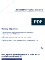 Achieving Optimal Glycaemic Control