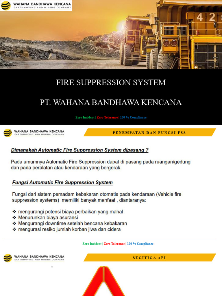 FSS Fire Suppression System Overview | PDF | Safety | Fire Protection
