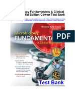 Microbiology Fundamentals A Clinical Approach 1st Edition Cowan Test Bank