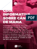 Guia Informativa - Fundación Avon - Cáncer de Mama