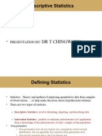 Mean, Median, Mode, Standard Deviation (Descriptive Statistics)