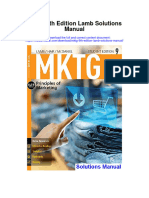 MKTG 9th Edition Lamb Solutions Manual