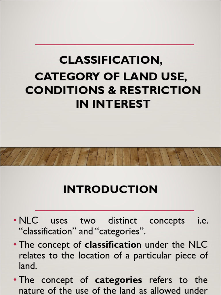 RII and Land Use Classification Guide | PDF | Building | Lease