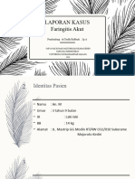 Lapsus Faringitis Akut