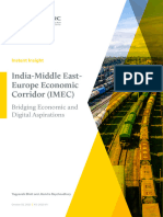 India-Middle EastEurope Economic Corridor (IMEC) 
