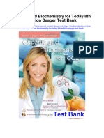 Organic and Biochemistry For Today 8th Edition Seager Test Bank