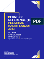 TOR PKL PMII Kab. Bandung 2023