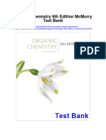 Organic Chemistry 9th Edition Mcmurry Test Bank