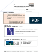 Prueba Trimestral - Ciencias 3° Forma A