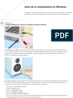 Cómo Arreglar El Volumen de Tu Computadora en Windows