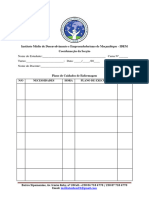 Plano de Cuidados Enfermagem