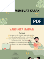 Cara Membuat Karak